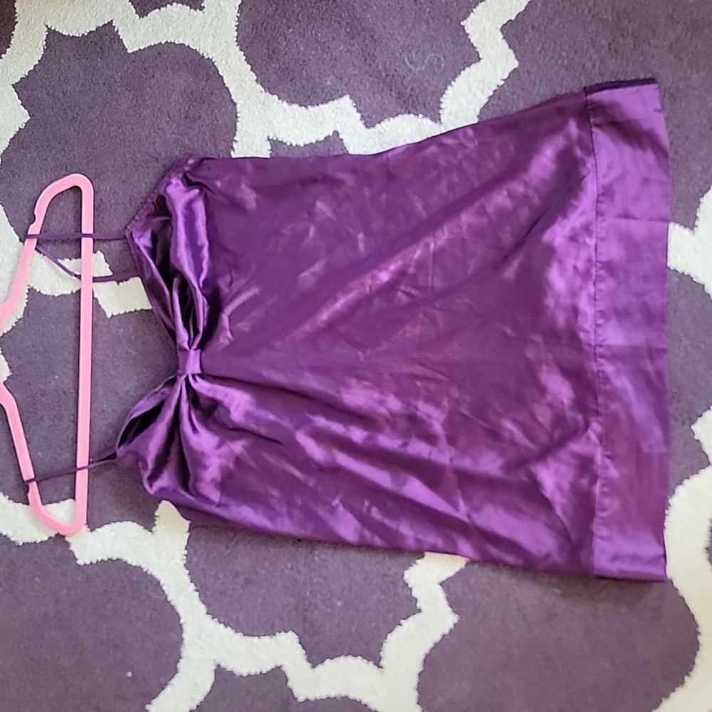Victoria's Secret Purple Silky Chemise